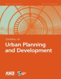 Journal of Urban Planning and Development cover with an image of a ladder on an orange background. The journal title, ASCE logo, and Transportation and Development Institute logo are displayed as well.